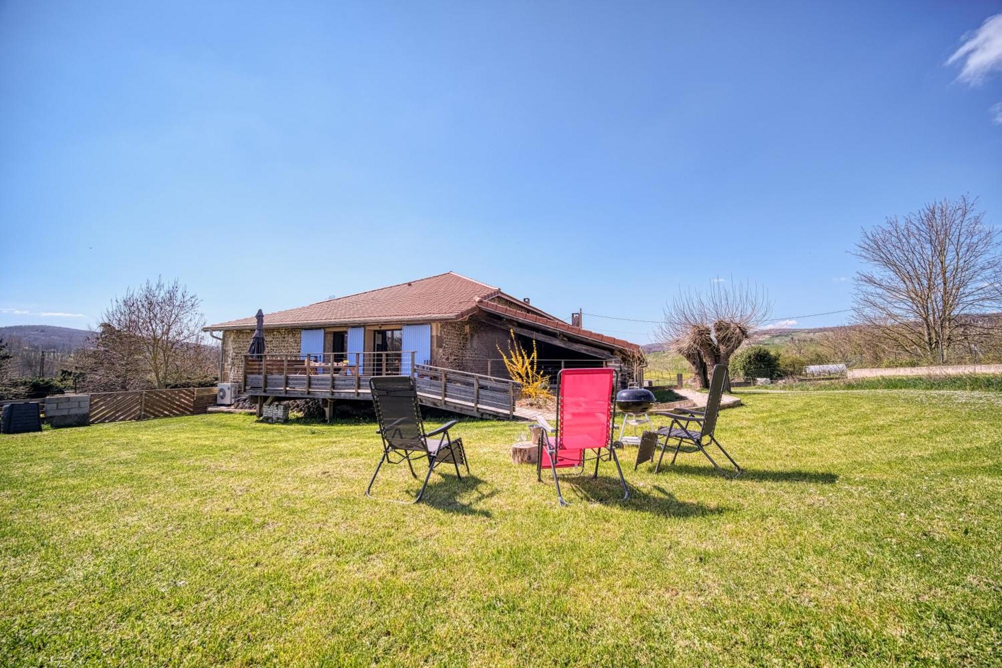 Maison Michonieres - Gite 3 Etoiles - 8 Personnes Miribel  Dış mekan fotoğraf